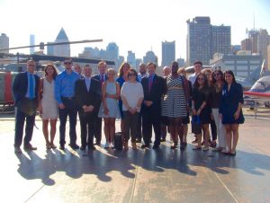 Photo: The Forum Group staff on air force base.